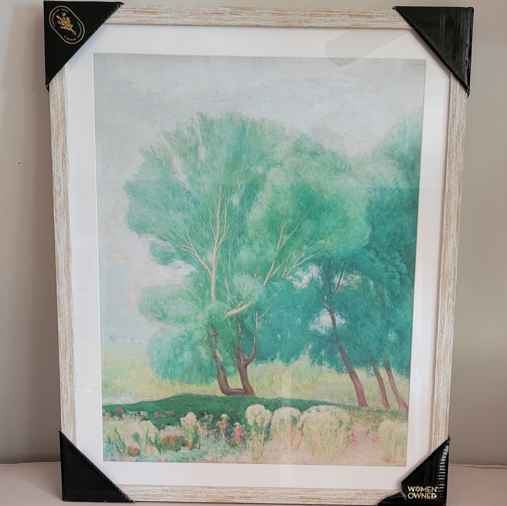 Karl Miloslav-Landscape with Trees Print